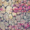 7' X 10' Yellow And Gray Abstract Area Rug