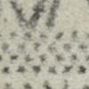 5' X 7' Gray And Ivory Geometric Area Rug