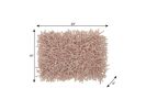 14" X 20" Pale Pink Lumbar Throw Pillow