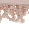14" X 20" Pale Pink Lumbar Throw Pillow