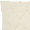 18" Ivory Cotton Blend