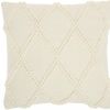 18" Ivory Cotton Blend