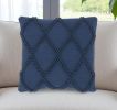 18" Navy Cotton Blend