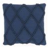 18" Navy Cotton Blend