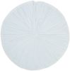 16" Periwinkle Tufted Round Throw Pillow