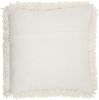 20" White Throw Pillow