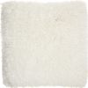 20" White Throw Pillow