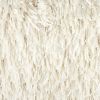 20" Ivory Throw Pillow