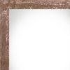 20" x 28" Brown Wood Hanging Picture Frame