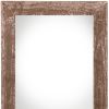 20" x 28" Brown Wood Hanging Picture Frame