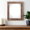 20" x 28" Brown Wood Hanging Picture Frame