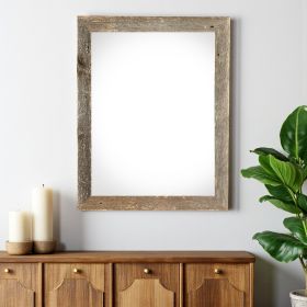 20" x 28" Gray Wood Hanging Picture Frame