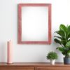 20" x 28" Red Wood Hanging Picture Frame