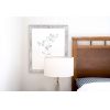 20" x 28" White Wood Hanging Picture Frame