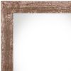 20" x 30" Brown Wood Hanging Picture Frame