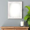 20" x 30" White Wood Hanging Picture Frame