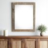 22" x 24" Gray Wood Hanging Picture Frame