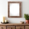 22" x 28" Brown Wood Hanging Picture Frame