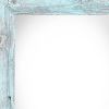 24" x 30" Blue Wood Hanging Picture Frame