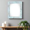 24" x 30" Blue Wood Hanging Picture Frame