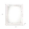 24" x 30" White Wood Hanging Picture Frame