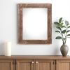 24" x 36" Brown Wood Hanging Picture Frame