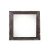4" x 4" Black Wood Tabletop Picture Frame