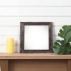 4" x 4" Black Wood Tabletop Picture Frame