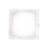 4" x 4" White Wood Tabletop Picture Frame