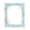 4" x 6" Blue Wood Tabletop Picture Frame
