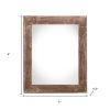 4" x 6" Brown Wood Tabletop Picture Frame