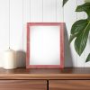 4" x 6" Red Wood Tabletop Picture Frame