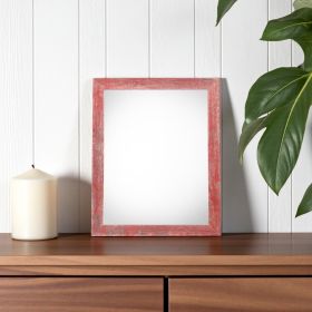 4" x 6" Red Wood Tabletop Picture Frame