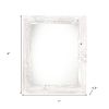 4" x 6" White Wood Tabletop Picture Frame