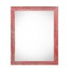 5" x 7" Red Wood Tabletop Picture Frame