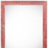 5" x 7" Red Wood Tabletop Picture Frame