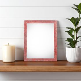 5" x 7" Red Wood Tabletop Picture Frame