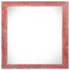 6" x 6" Red Wood Tabletop Picture Frame