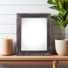 8.5" x 11" Black Wood Tabletop Picture Frame
