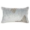 12" X 20" Periwinkle Cotton Throw Pillow