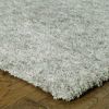 5' X 7' Modern Shaggy Soft Gray Indoor Area Rug