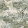 2' X 3' Blue Green Power Loom Area Rug
