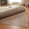 2' x 3' Brown Non Slip Indoor Outdoor Rug Pad