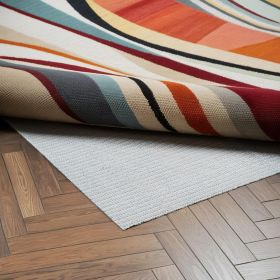 2' X 12' Beige Non Slip Rug Pad