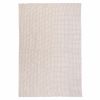5' x 8' Brown Non Slip Indoor Outdoor Rug Pad