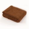 9' x 12' Brown Non Slip Indoor Outdoor Rug Pad