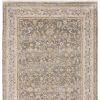 3' X 5' Beige Grey Machine Woven Oriental Indoor Area Rug