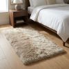 3' X 5' Taupe Genuine Sheepskin Area Rug