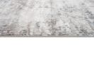 15' Blue And Ivory Abstract Runner Rug