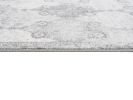 5' X 8' Gray Distressed Trellis Pattern Area Rug